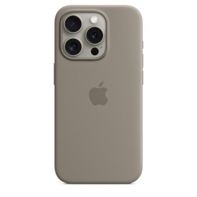 Coque silicone pour iPhone 15 Pro